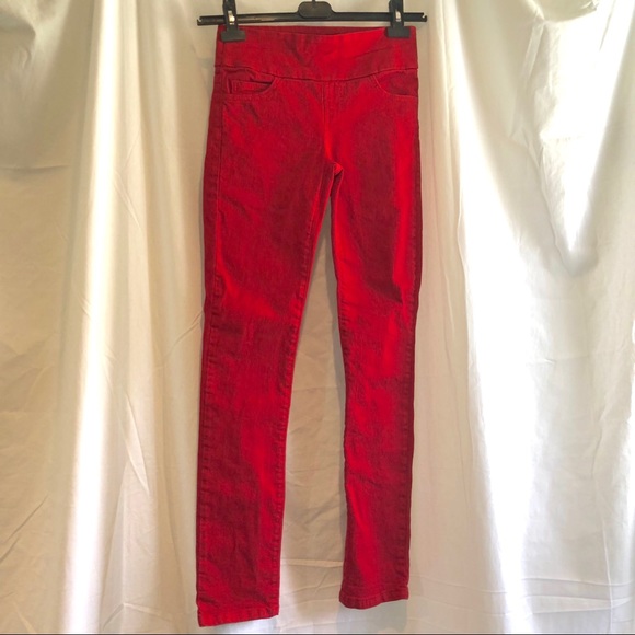 Margaret M Denim - Margaret M jeans red skinny pants Size 2